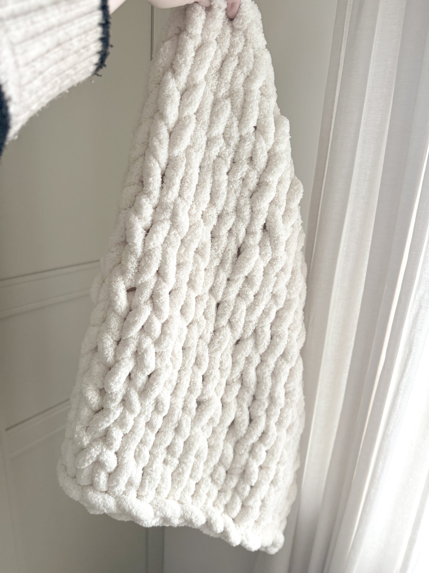 Hand Knitted Baby Blanket