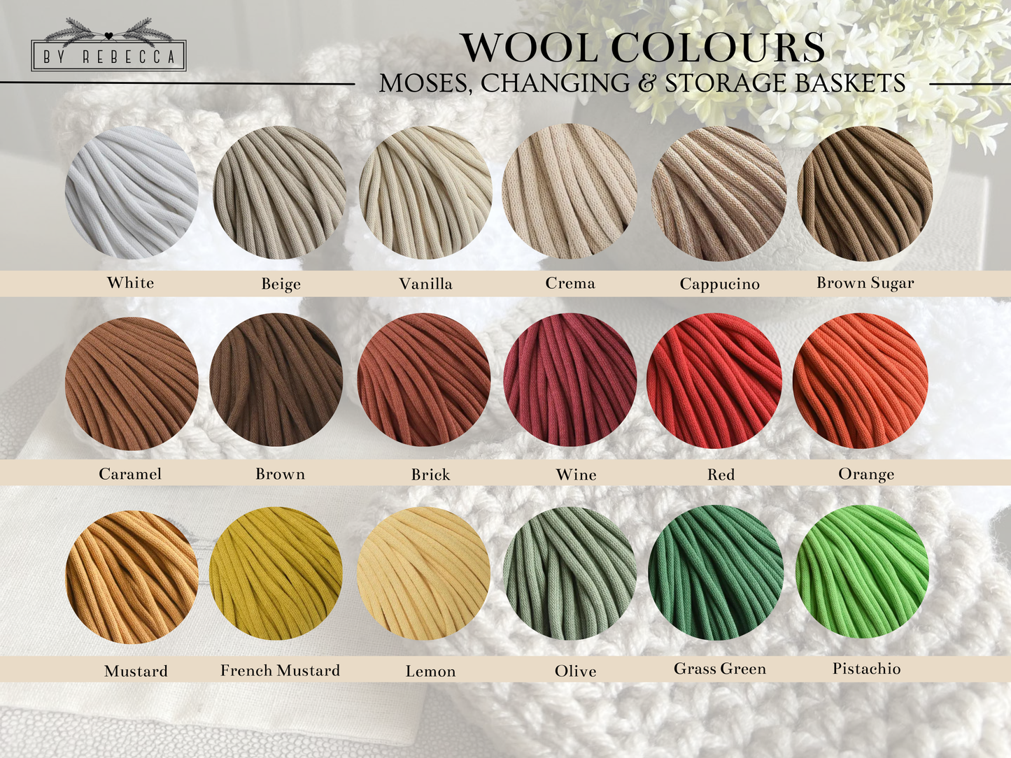 Hooded Crochet Moses Basket