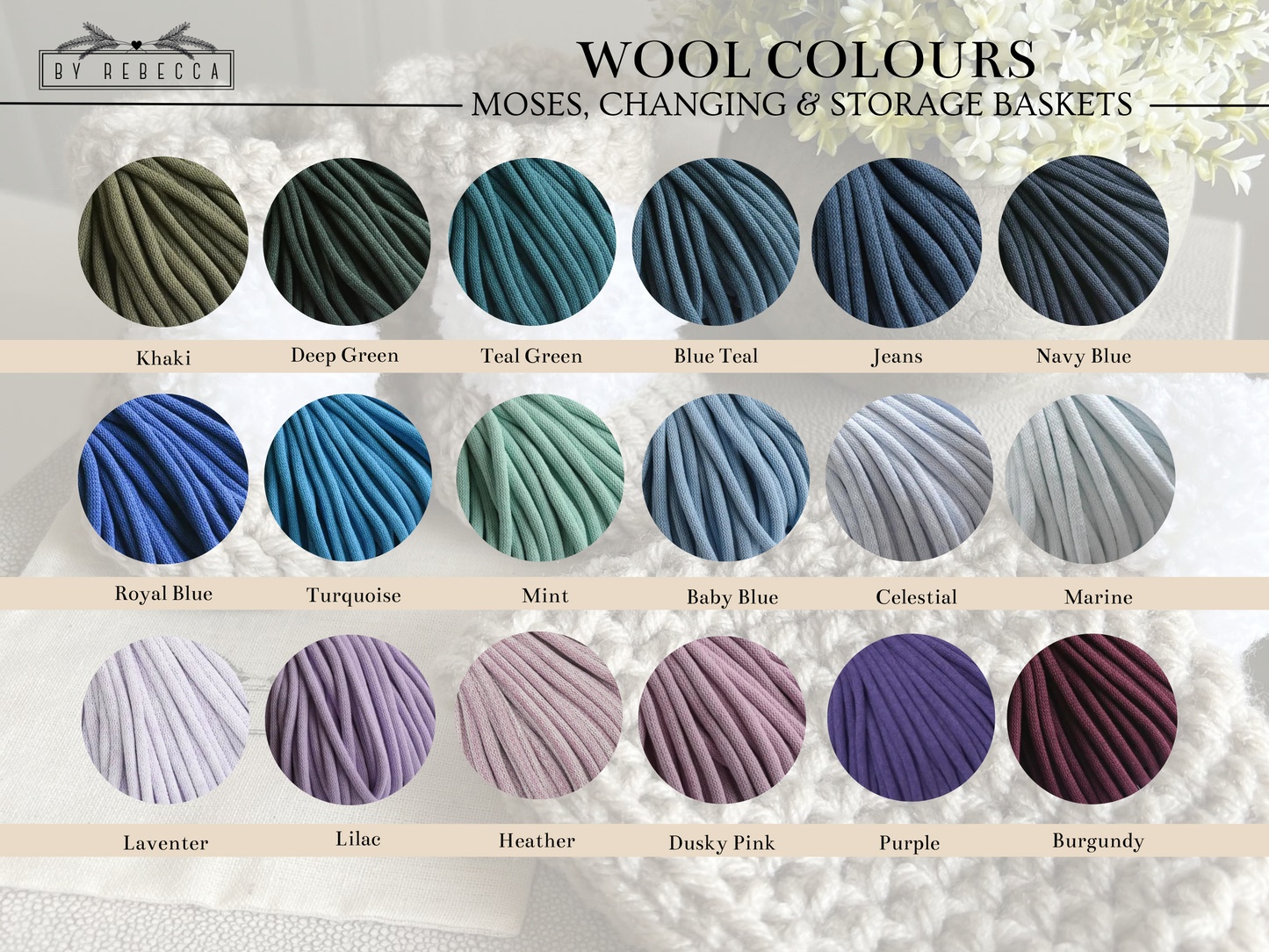 Hooded Crochet Moses Basket