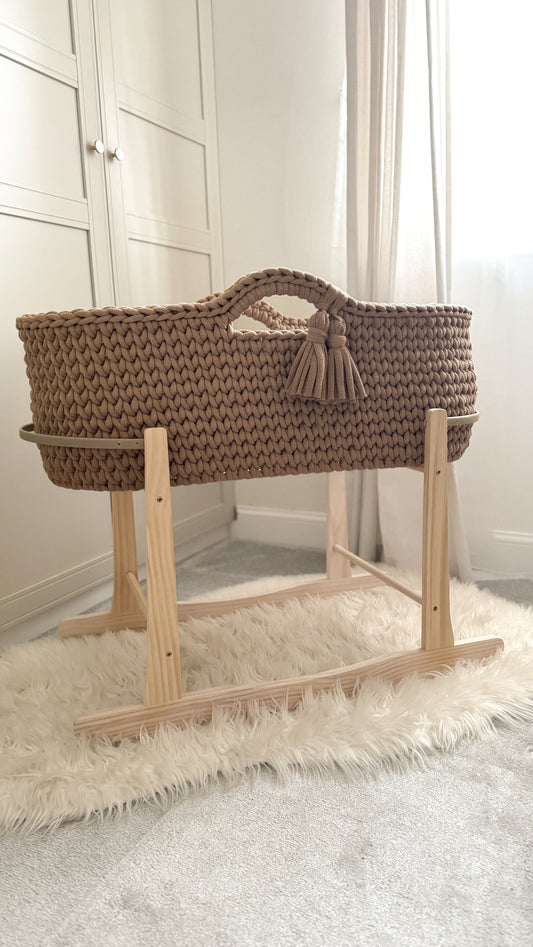 Classic Crochet Moses Basket