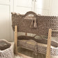 Scalloped Crochet Moses Basket