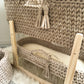 Scalloped Crochet Moses Basket