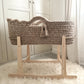 Scalloped Crochet Moses Basket