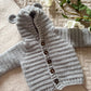Hooded Bear Cardigan