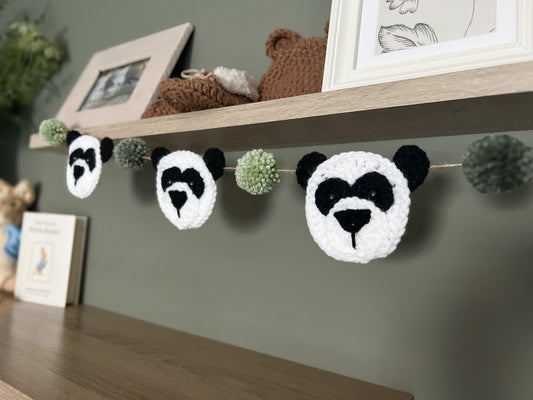 Panda Themed Bunting