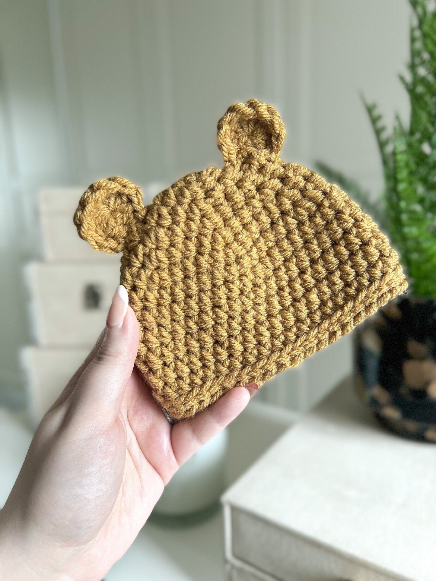 Bear Booties & Hat Baby Bundle