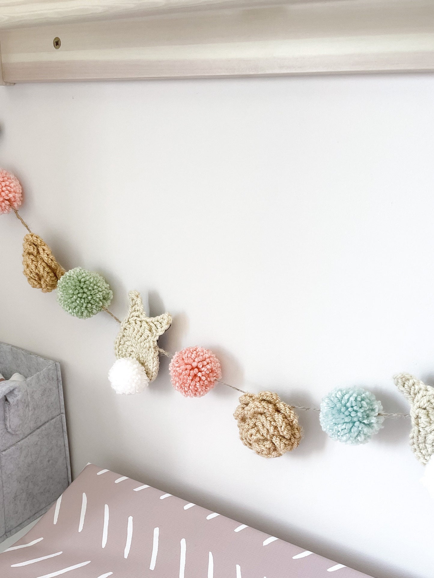 Bunny & Rose Themed Bunting